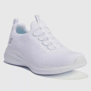 NEW S Sport By Skechers Women's Charlize 2.0 Slip-On Sneakers - White - Size 5